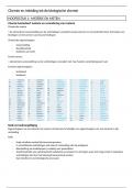 chemie en inleiding tot de biologische chemie