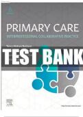 Test Bank Primary Care Interprofessional Collaborative Practice 6th Edition by Terry Mahan Buttaro Chapter 1-228|Complete Guide A+ With Rationals. ISBN: 9780323570152