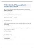 FNDH 400: Ch. 6 "Macronutrient & Alcohol Metabolism" 40 Review Questions And Answers|100% Verified And Correct