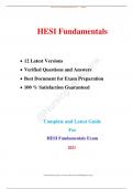 HESI FUNDAMENTALS