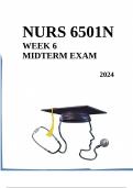 NURS 6501N Week 6 Midterm Exam 2024 (100% Correct Answers)