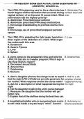 PN HESI EXIT EXAM 2024 ACTUAL EXAM QUESTIONS AND ANSWERS | GRADED A+