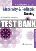 Introductory Maternity and Pediatric Nursing 4th Edition Hatfield Test Bank