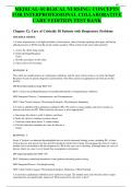 MEDICAL-SURGICAL NURSING: CONCEPTS FOR INTERPROFESSIONAL COLLABORATIVE CARE 9 EDITION TEST BANK Chapter 32: Care of Critically Ill Patients with Respiratory Problems