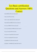 3cx Basic certification  Questions and Answers 100%  Correct