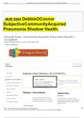       NUR 5304 DebbieOConnor SubjectiveCommunityAcquired Pneumonia Shadow Health.