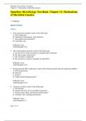 OpenStax Microbiology Test Bank  Chapter 11: Mechanisms of Microbial Genetics