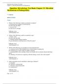 OpenStax Microbiology Test Bank Chapter 15: Microbial Mechanisms of Pathogenicity