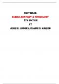 Test Bank For Human Anatomy & Physiology  8th Edition By Jerri K. Lindsey, Elaine N. Marieb |All Chapters,  Year-2024|