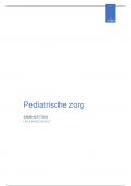 Samenvatting Pediatrie 2e jaar Hogent