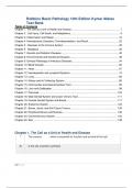 Test Bank Robbins Basic Pathology 10th Edition Kymar Abbas