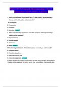 NSG 533 Advanced Pharmacology Test 1  Questions And Correct Answers