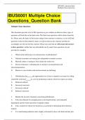 IBUS6001 Multiple Choice Questions_Question Bank