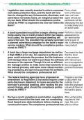 CRCM End of the Book Quiz - Tier 1 Regulations - PART 1 complete solutions.