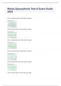 Relias Dysarythmia Test A Exam Guide 2024 