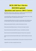 BCIS 1305 Test 1 Review 2023/2024 updated Questions and Answers 100% Correct