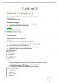 Statistiek 2 Toegepaste Psychologie