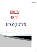 DATA ACQUISITION