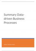 Summary Data-driven Business Processes