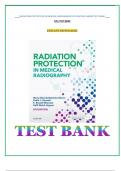 SHERER: RADIATION PROTECTION IN MEDICAL RADIOGRAPHY 8TH EDITION TEST BANK