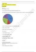 MATH 110 Final Exam (Latest-2023) / MATH110 Final Exam/ MATH 110 Statistics Final Exam/ MATH110 Statistics Final Exam: Portage Learning |100% Correct Q & A|