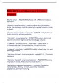 Nsg 552 Wilkes University Exam 2- QUESTIONS AND  ANSWERS Acute anxiety - ANSWER First line for acute panic may be short term benzo use. short acting benzos cause rebound anxiety and are the most abused Benzodiazepines - ANSWER Withdrawal can be dangerous,