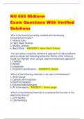 NSG120 Endocrine Test  Questions And Answers|  Verified Update 100%