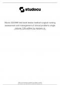  LATEST 2024% Test Bank For Lewis's Medical-Surgical Nursing 12th Edition by Mariann M. Harding, Jeffrey Kwong, Debra Hagler 9780323789615 Chapter 1-69 All Chapters with Answers and Rationals