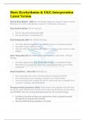 Basic Dysrhythmias & EKG Interpretation Comprehensive Question and Answer Session with a Perfect 100% Accuracy, 2024