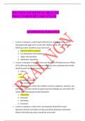 2023NGNATIMENTAL HEALTH PROCTOREDRETAKEEXAM ATIMENTALHEALTHB 1.A nurse is caring for a school-aged child who has conduct disorder and is being physically aggressive toward other children in the unit. Which of the followingactionsshouldthenursetakefirst? a