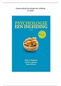 Samenvatting Psychologie, een inleiding + MyLab NL toegangscode -  Psychologie een inleiding