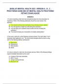 NGN}ATI MENTAL HEALTH2023VERSION A , B , C , PROCTORED EXAM AND ATI MENTAL HEALTH PROCTORED  RETAKE EXAM|AGADE VERSION A 1.A nurse is teaching a client who has schizophrenia about her new prescription for risperidone. Which of the following statements sho