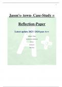 Jason's-town-Case-Study = Reflection-Paper