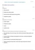 NR-304: | NR 304 HEALTH ASSESSMENT II EXAM 8 – (Breasts and Regional Lymphatic’s, Female Genitourinary System, Male Genitourinary System, Anus, Rectum, and Prostate) GRADED A+