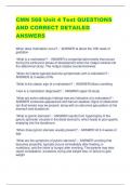 CMN 568 Unit 3 Test  Questions With Verified  Correct Answers In children younger than 5 years of age, what is the most likely  cause of recurrent wheezing? - ANSWER asthma What are clues from the medical history that may facilitate a  diagnosis of asthma