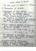 Alcohol, Phenols, and ethers