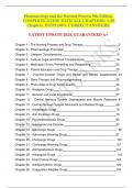 Pharmacology and the Nursing Process 9th-Edition. COMPLETE GUIDE WITH ALL CHAPTERS: 1-58 Chapters. WITH 100% CORRECT ANSWERS.   LATEST UPDATE 2024, GUARANTEED A+