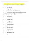 Level II (HCPCS / National) Modifiers – Study Guide