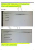 2024 HESI Pediatric (PEDS) RN ACTUAL Exit Exam: V1 & V2 Questions and Answer 100%correct-verified Guaranteed Satisfaction BY EXPERTS