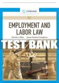 Test Bank For Employment and Labor Law - 10th - 2020 All Chapters - 9780357445136