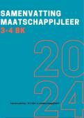 Samenvatting Thema's Maatschappijleer vmbo bk 2023-2024 Leerwerkboek -  Maatschappijleer