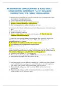 NR 566 MIDTERM EXAM (VERSIONS A & B 2023-2024) /  NR566 MIDTERM EXAM REVIEW /LATEST ADVANCED PHARMACOLOGY FOR CARE OF FAMILY|AGRADE  1. Hypoglycemia can result from the action of either insulin or an oral hypoglycemic. Signs and symptoms of hypoglycemia i