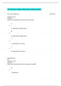 SCI 130 Quiz 6 Winter 2024 with complete solution