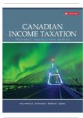 Solution manual for Canadian Income Taxation 20222023 25th Edition by William Buckwold, Joan Kitunen, Matthew Roman