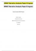 NR667 Narrative Analysis Paper B Ingram GRADED A+ NR667 Narrative Analysis Paper B Ingram GRADED A+ NR667 Narrative Analysis Paper B Ingram GRADED A+ NR667 Narrative Analysis Paper B Ingram GRADED A+ NR667 Narrative Analysis Paper B Ingram GRADED A+ NR667