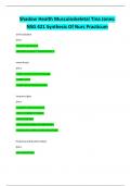 Shadow Health Musculoskeletal Tina Jones: NSG 421 Synthesis Of Nurs Practicum