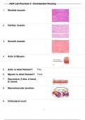 BIOS-252: | BIOS 252 ANATOMY & PHYSIOLOGY II WITH LAB PRACTICE TEST 3 WITH CORRECT MARKING SCHEME