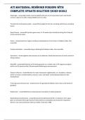 ATI Maternal Newborn Nursing With  Complete Update Solution (2023-2024)  Diaphragm -answerSpermicide must be applied with each act of sexual intercourse and should  remain in place 6 hrs after. Empty bladder prior to coitus Transderma contraceptive patch 