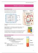 Samenvatting THK RUG cyclus 1.1.4 - Fysiologie (0657/0658): KC's bloed