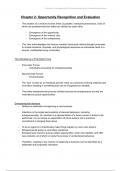 Principles of Management IIB - Entrepreneurship (BUSE2022) (Lecture Notes and Exam)